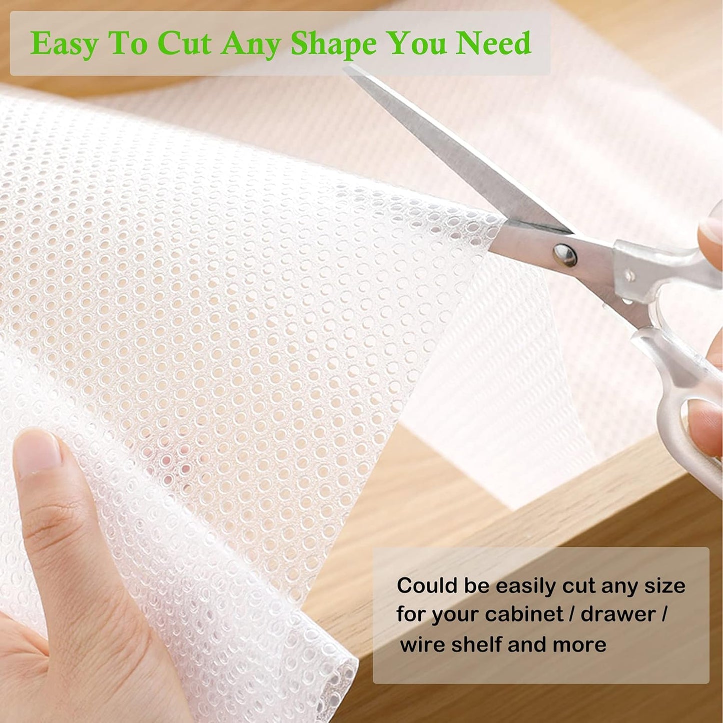 Shelf Liners for Kitchen Cabinets 15 Inch X 20 FT Non Adhesive Cabinet Drawer Liners Non Slip Waterproof Refrigerator Liners for Shelves Washable Cupboard Liner for Dresser Bathroom