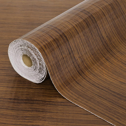 Drawer Shelf Liner for Kitchen Cabinets, Non Adhesive Slip Resistant Shelf Paper Easy to Clean, Strong Grip Thickened Waterproof Washable Mats for Pantry Shelves, Cupboard, Wood Grain, 17.5 in x 10 FT