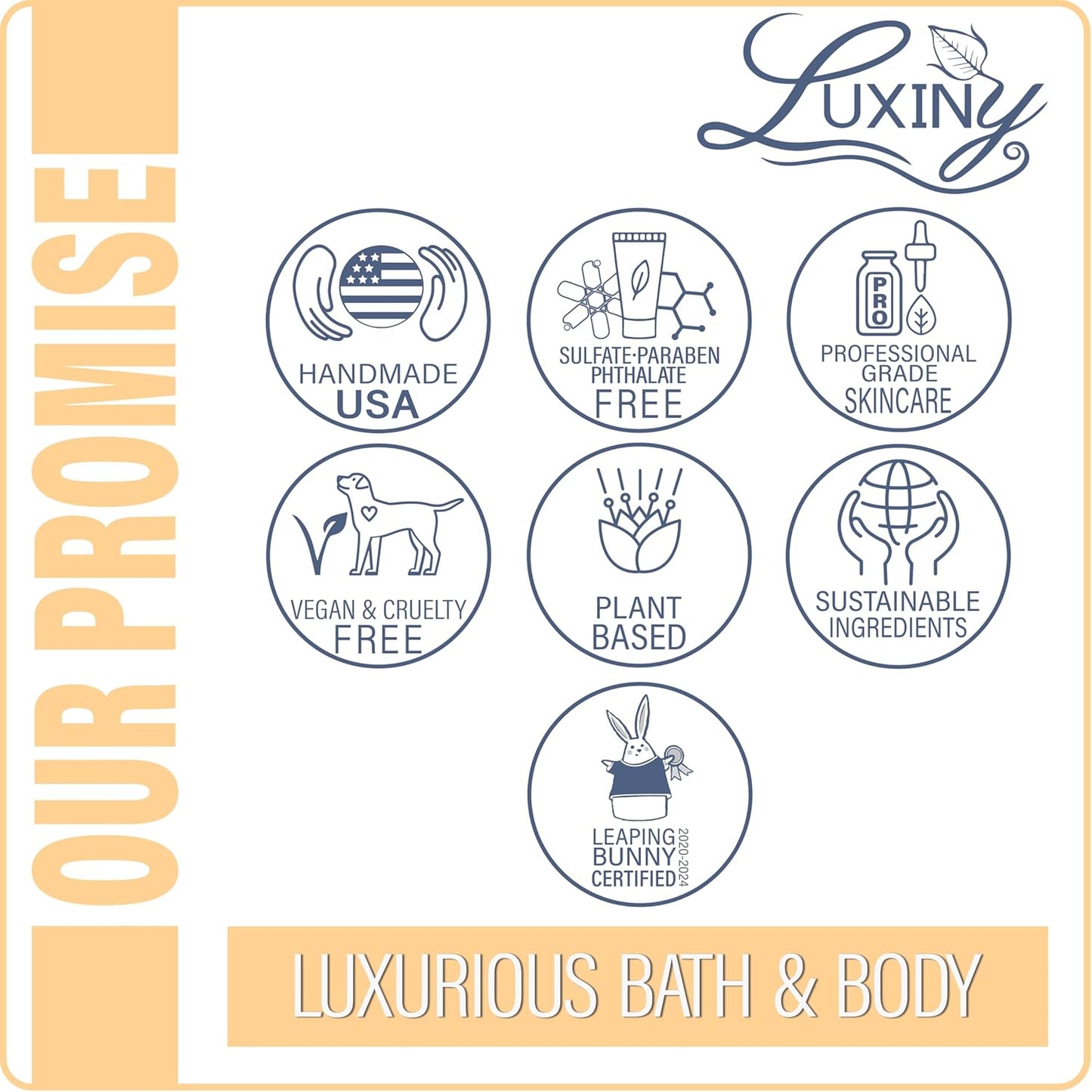 Soap Saver for bar soap, American Made by Luxiny, Lifts Soap in Soap Dishes & Shower Soap Holders -Handmade Soap Lasts Longer -Made from Plant Materials (Navy Blue)