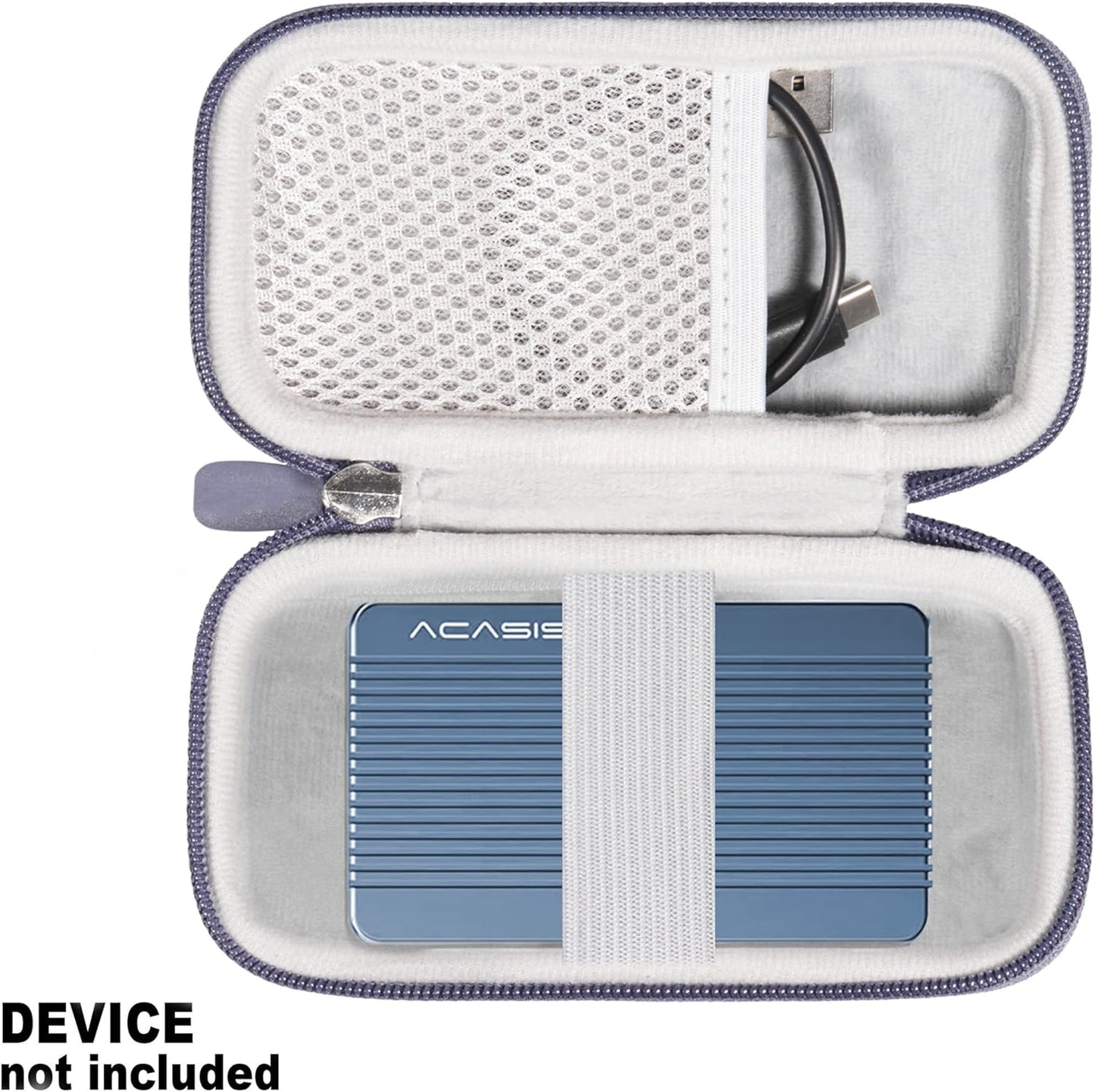 GETGEAR Portable Case compatible with ACASIS 80Gbps TB501 Pro, 40Gbps TBU405 Pro, TBU405 Air, TBU405 M.2 NVMe SSD Enclosure