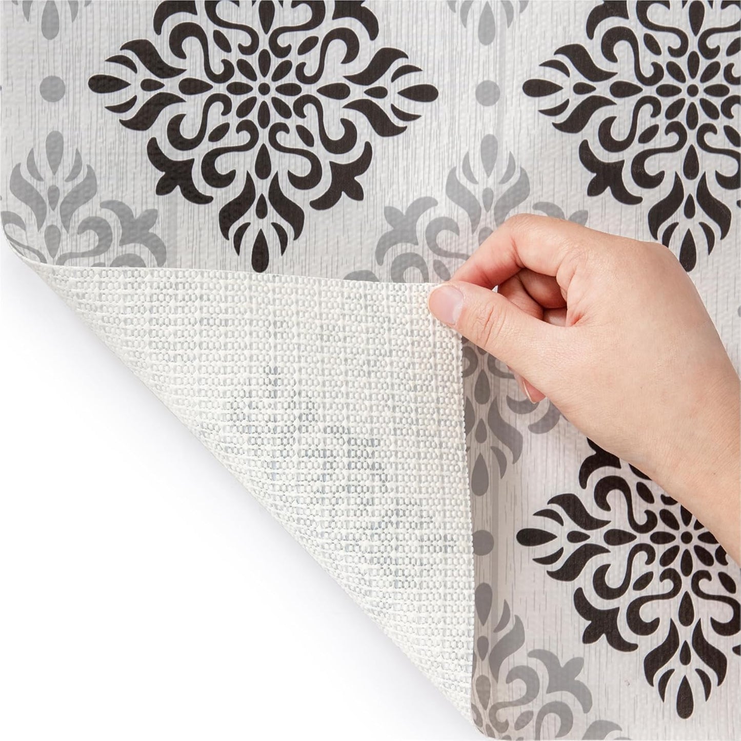 Premium Shelf Liner Non Slip 12 inch x 360 Inch, Non Adhesive Drawer Liner, Waterproof Pantry Liner, Cabinet Lining Shelf Liners for Kitchen Cabinets