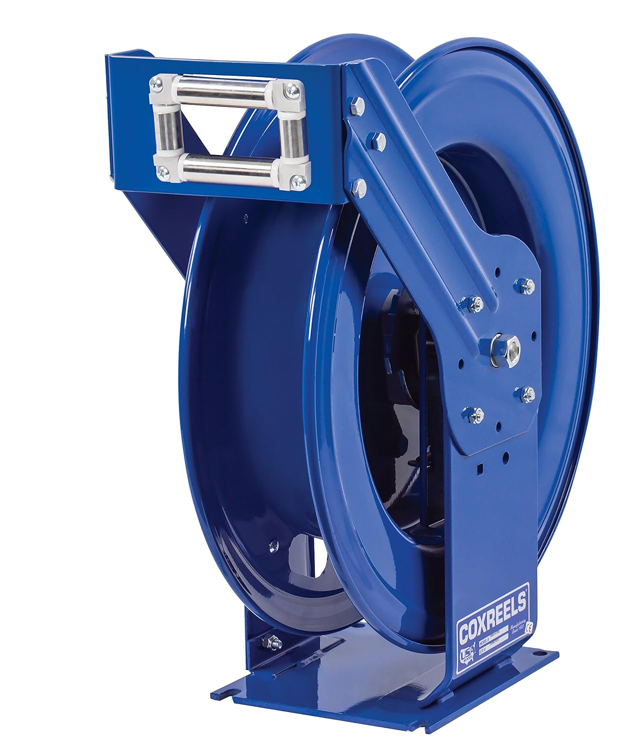 Coxreels TSHL-N-575 Supreme Duty Spring Rewind Hose Reel for air/Water/Oil: 3/4" I.D., 75' Hose Capacity, Less Hose, 300 PSI