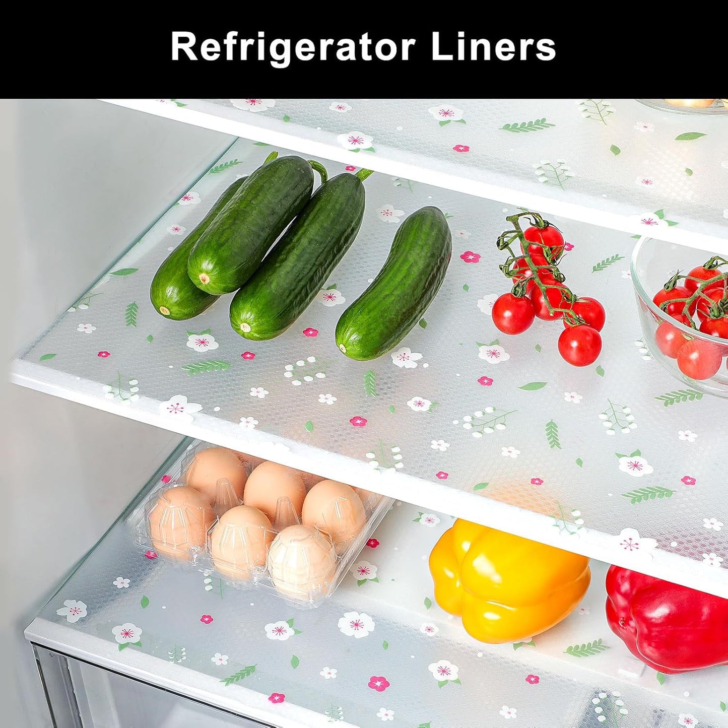 Cooyes Shelf Liner – Premium Non-Adhesive Cabinet & Drawer Liner for Kitchen – Waterproof Shelf Paper with Modern Pattern – Durable EVA Cabinet Mat – Easy to Cut (23.6" W x 360" L)