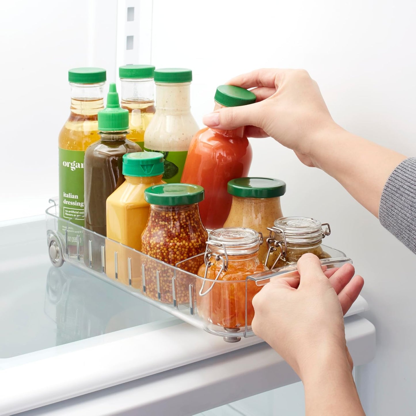 YouCopia RollOut Fridge Caddy, 6" Wide