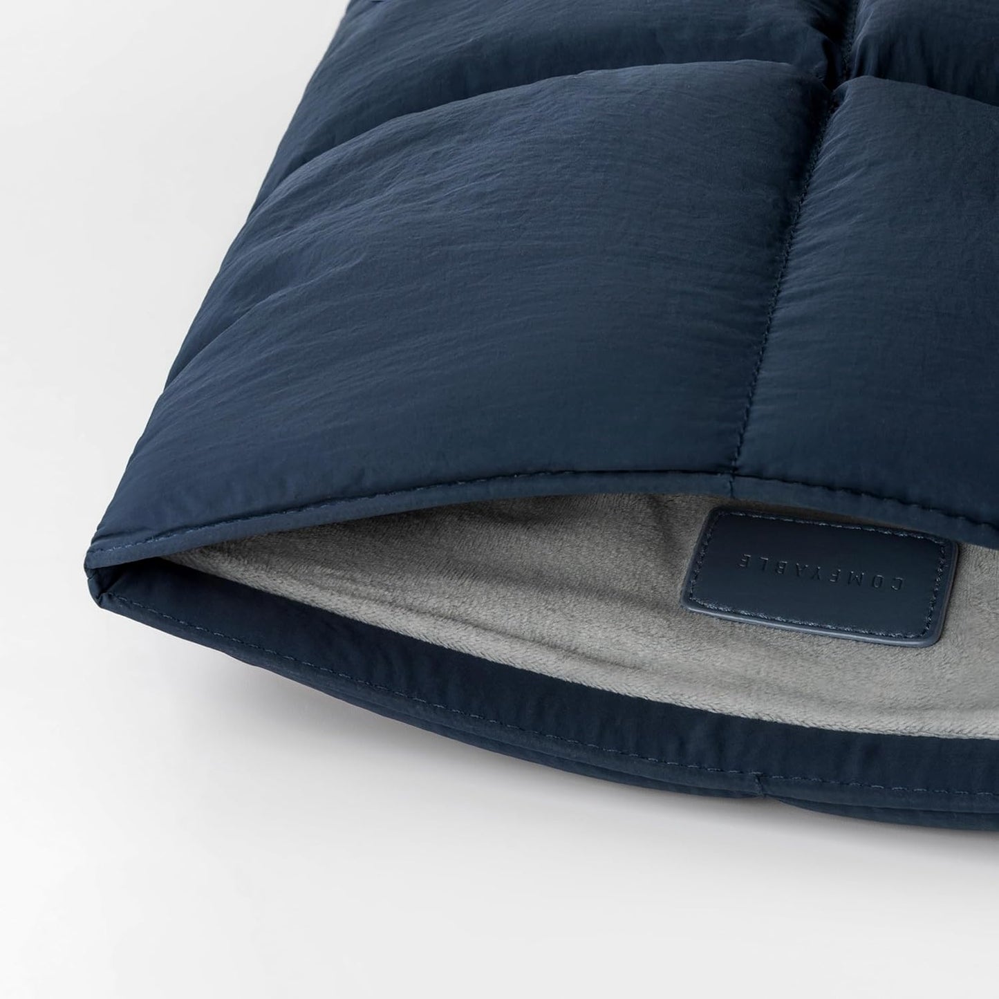 Comfyable Puffy Laptop Sleeve 13 Inch 14 Inch, Quilted Puffer Laptop Carrying Case, Pillow Case Compatible with MacBook Air M4 2025 M3 M2 M1, MacBook Pro M5 M4 Pro/Max, Dark Blue