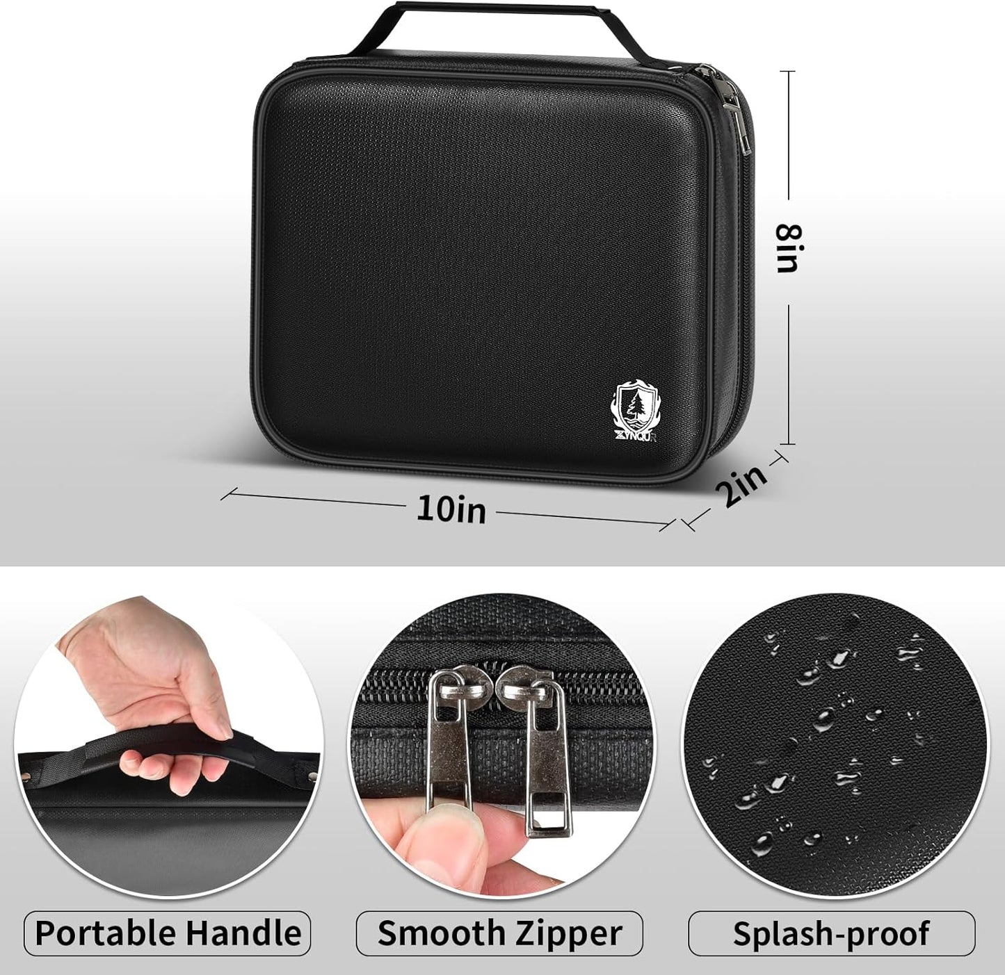Fireproof Pin Display Book for Collectors, 6 Pages Enamel Pin Display Case, Travel Pin Trading Book, Pin Holder Board Storage for Sports Pins, Memorial Pins, Brooches, Badges, Accessories (Bag Only)