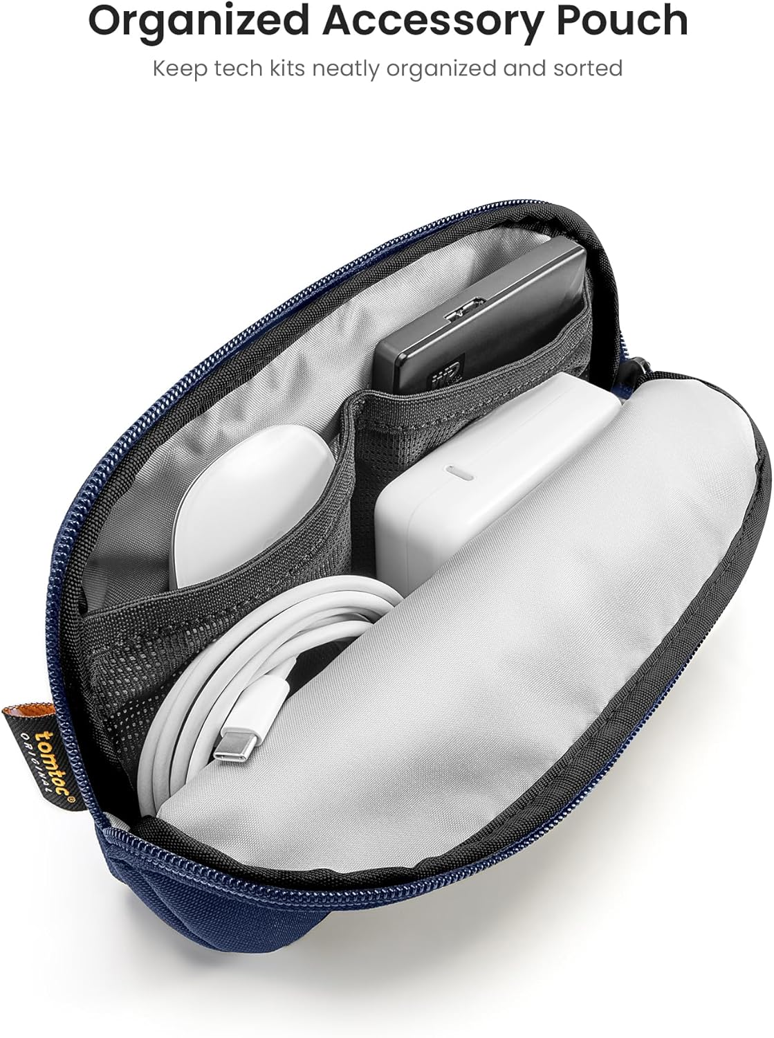 tomtoc 360 Protective Laptop Sleeve Set for 15-inch MacBook Air M4/A3241 2025, M3/A3114 M2/A2941, 15-inch MacBook Pro A1990 A1707, Dell XPS 15 Plus, Water-Resistant Laptop Case with Accessory Pouch