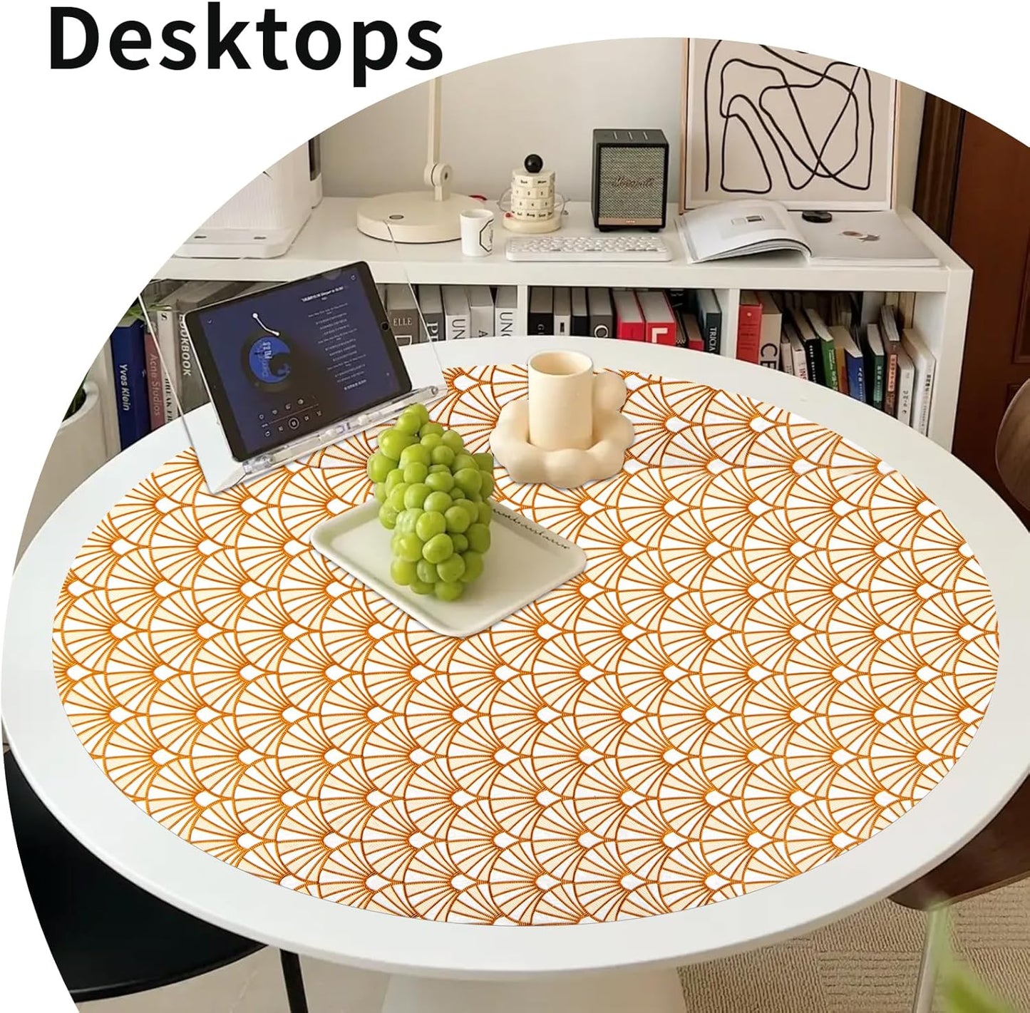 Drawer and Shelf Liner for Kitchen Cabinet: 17 in X 30 Ft Waterproof Shelf Paper Non Adhesive Refrigerator Liners Golden Ginkgo Leaf Easy Liners for Bathroom with Knife Tape Measure