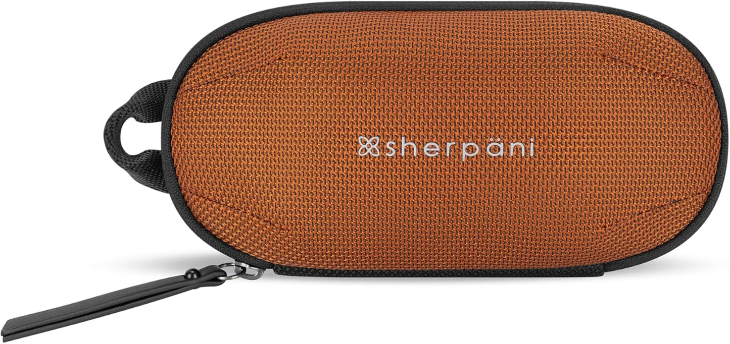 Sherpani Mini Co-Pilot, Travel Cable Bag, Cord Storage Organizer, Small Tech Pouch, Accessory Carrying Case, Travel Gift for Women (Morocco)