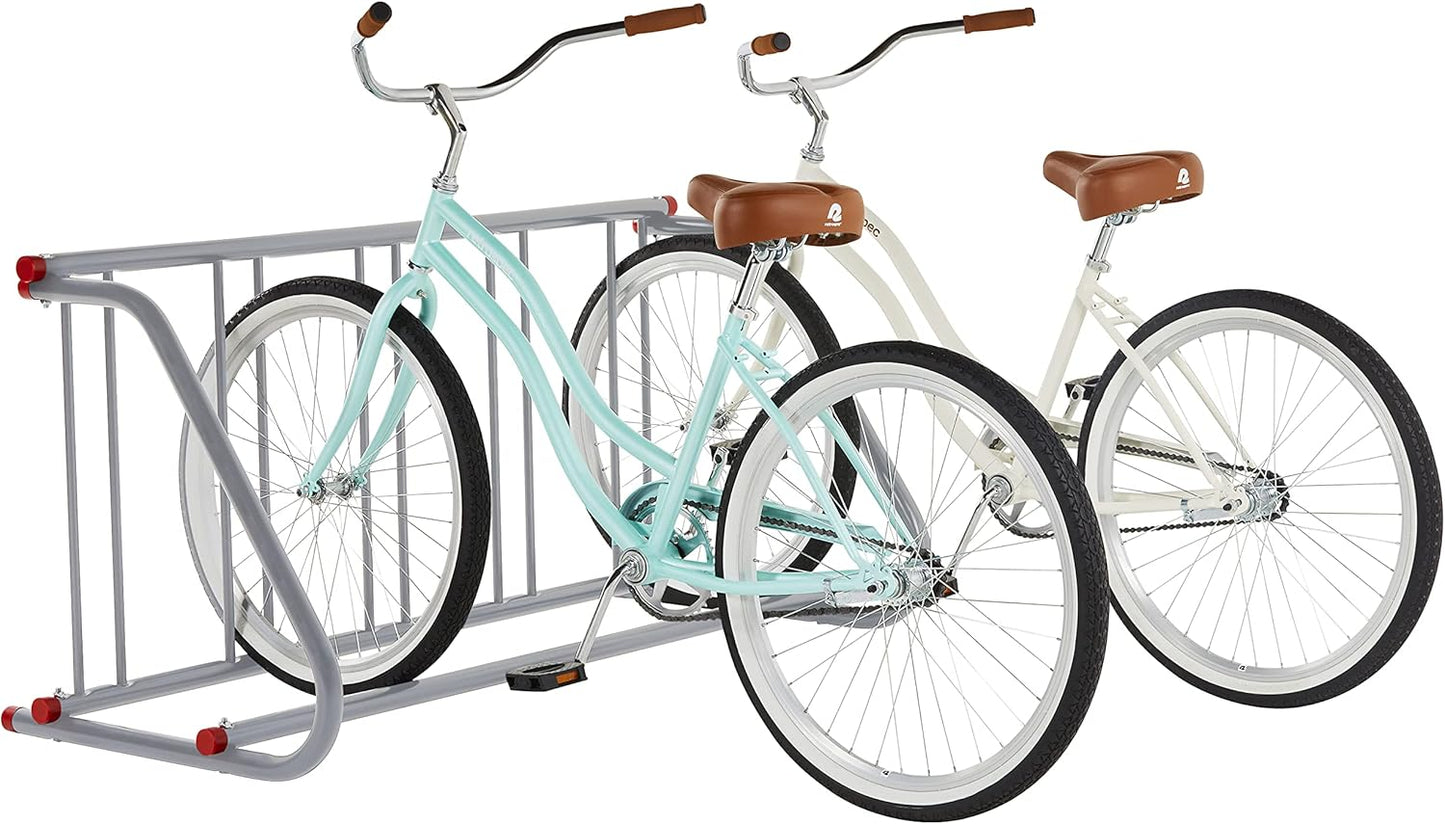 Retrospec Commercial Grid Bike Rack - Single & Double Sided - Bicycle Storage Stand for Garages, Stores, Schools & Universities Power Coated Steel