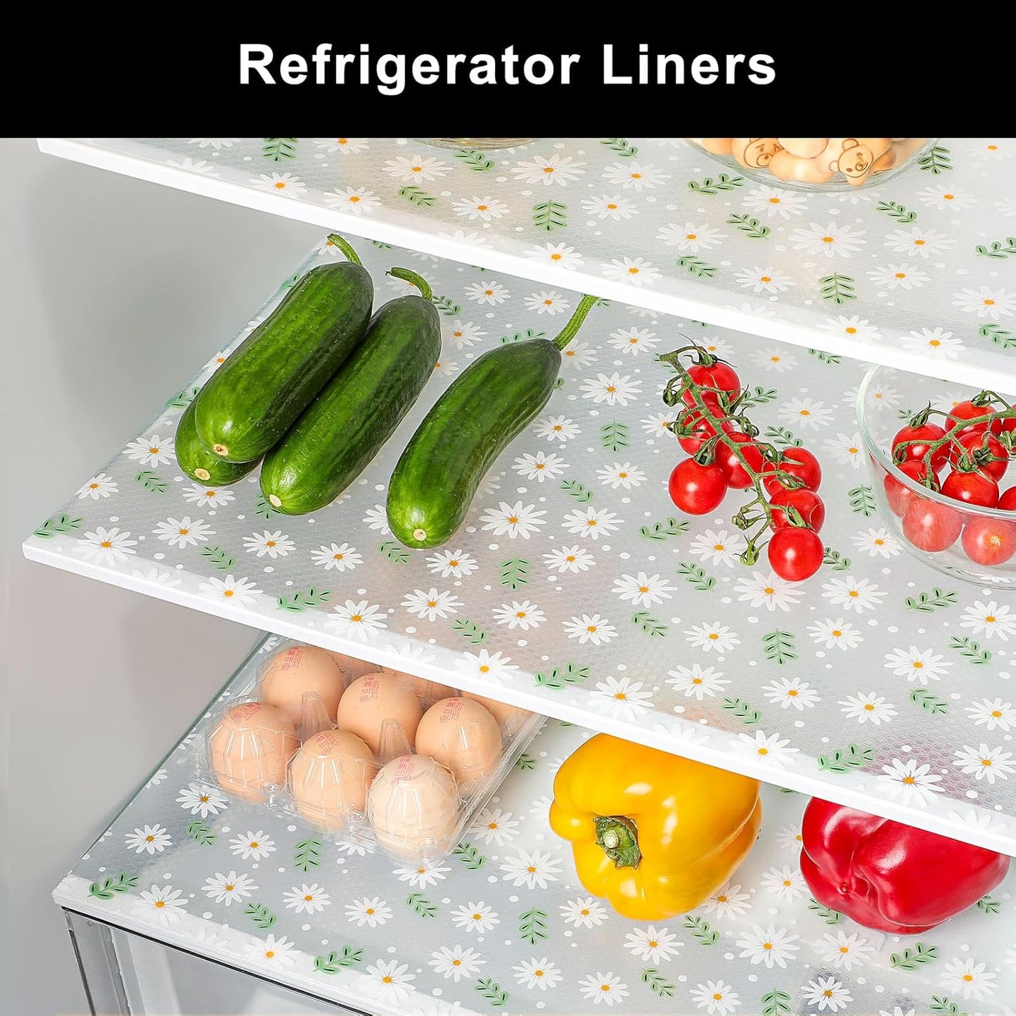 Cooyes Shelf Liner – Premium Non-Adhesive Cabinet & Drawer Liner for Kitchen – Waterproof Shelf Paper with Modern Pattern – Durable EVA Cabinet Mat – Easy to Cut (17.5" W x 197" L)
