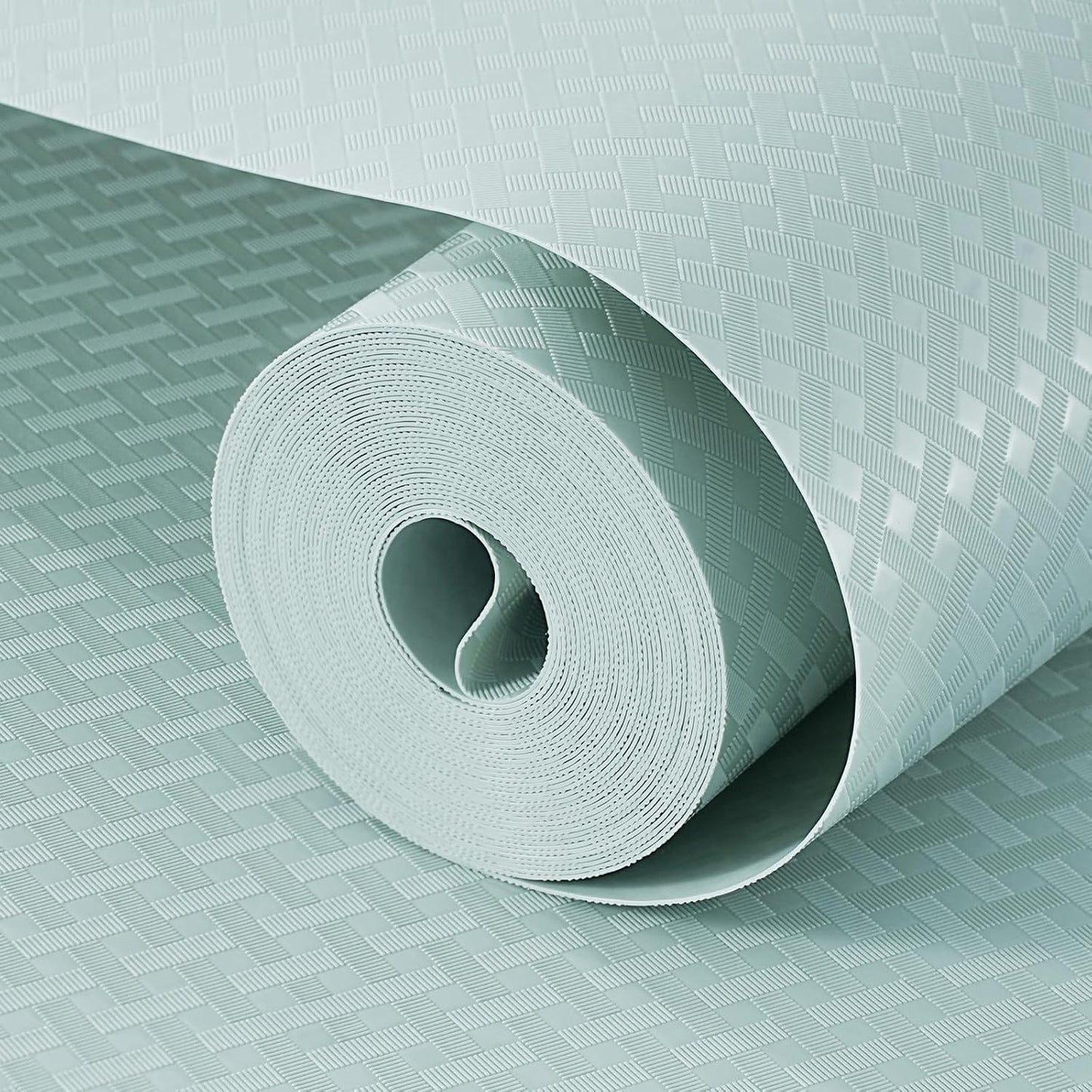Shelf and Drawer Liner for Kitchen Cabinet, Non-Adhesive 18in x 240in Waterproof Contact Paper Refrigerator Liners Thickened Durable EVA Material Non Slip Mat for Dresser Cupboard Pantry Protector