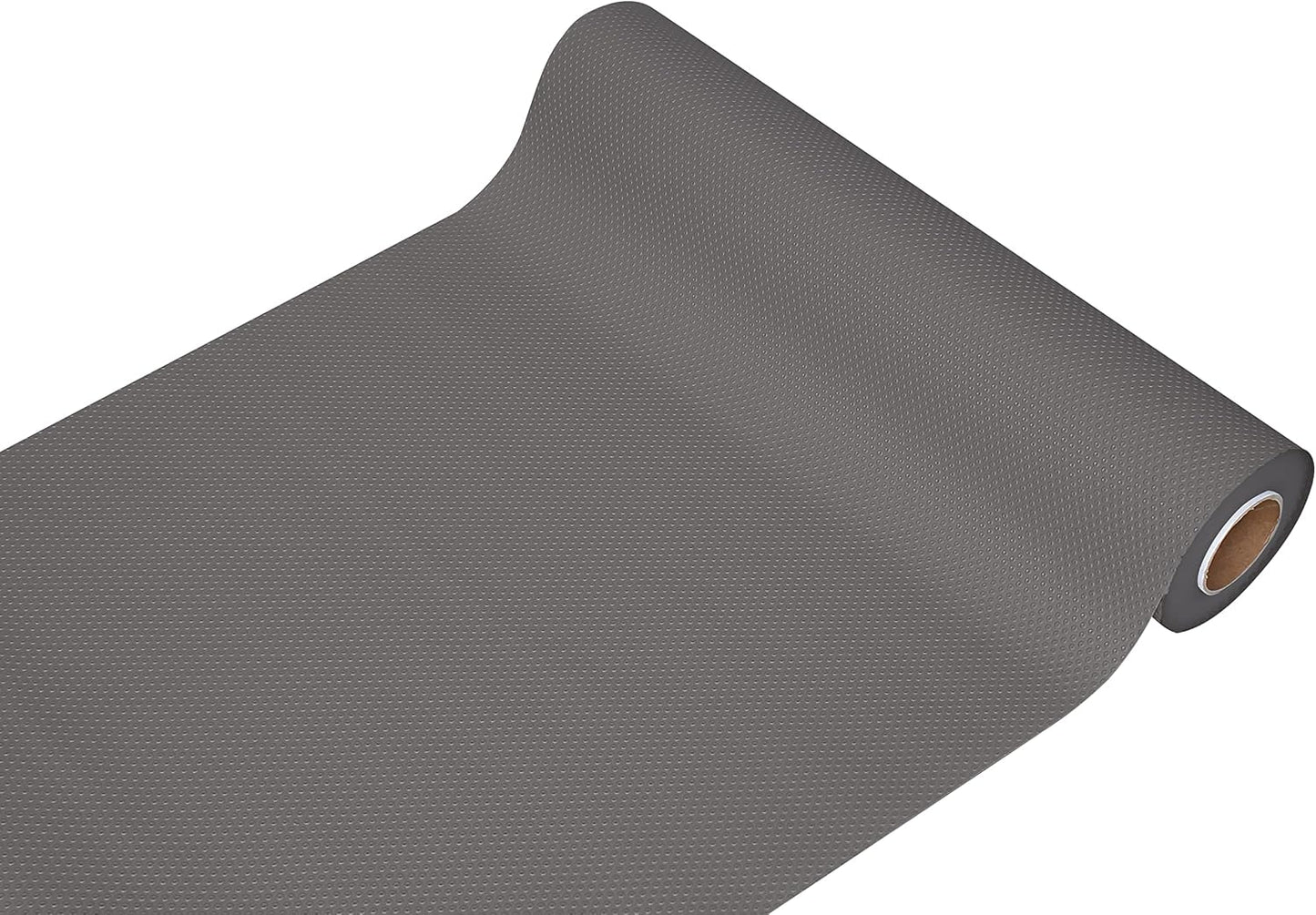 EVALAND Shelf Liners for Kitchen Cabinets Non-Adhesive 17.7" x 33 FT Grey Drawer Liner Non Slip, Washable Cabinet Liner, Waterproof Shelf Liners for Cabinets, Refrigerator Bathroom Pantry Cabinet Mat