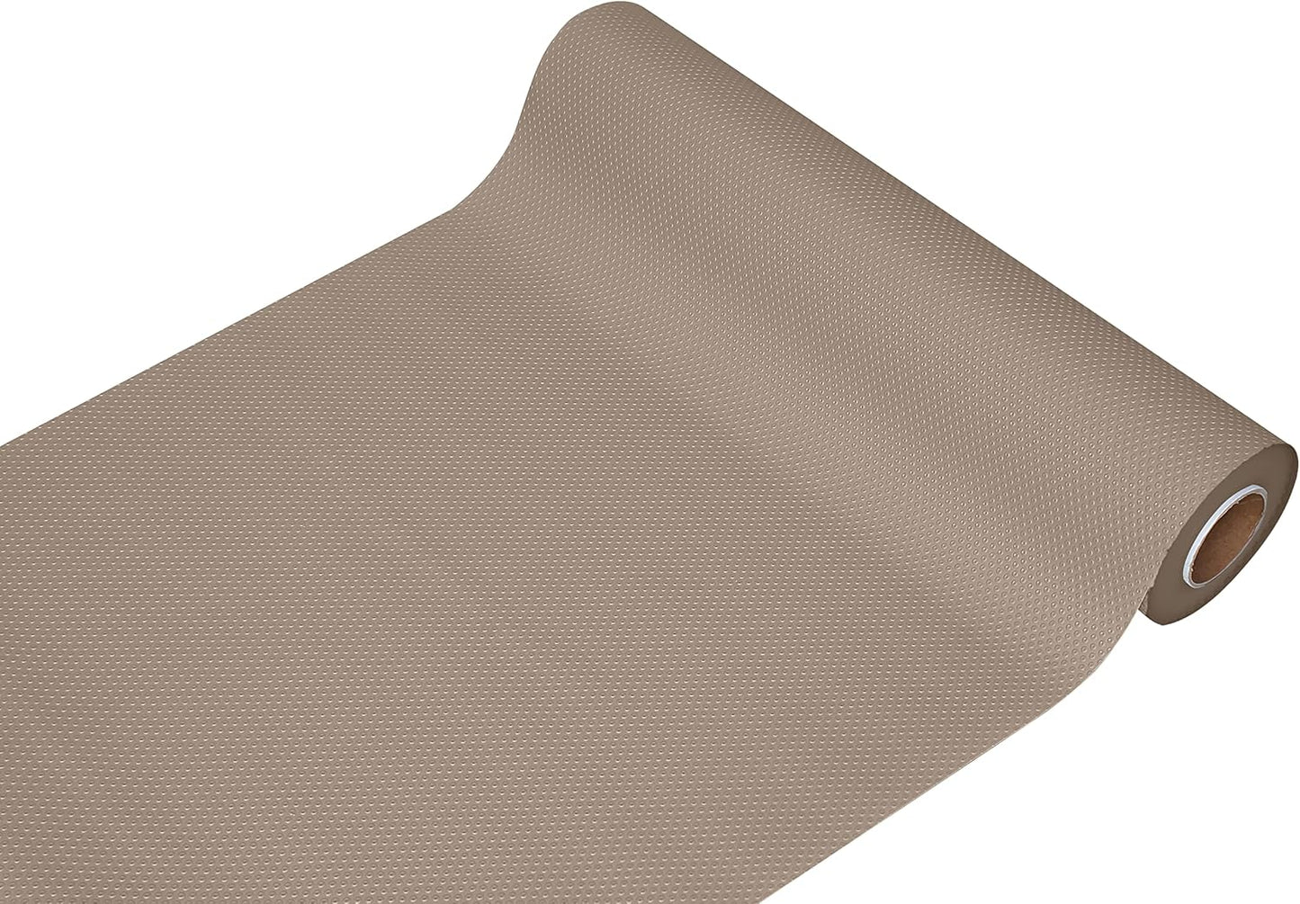 EVALAND Shelf Liners for Kitchen Cabinets Non-Adhesive 12" x 33 FT Beige Drawer Liner Non Slip, Washable Cabinet Liner, Waterproof Shelf Liners for Cabinets, Refrigerator Bathroom Pantry Cabinet Mat