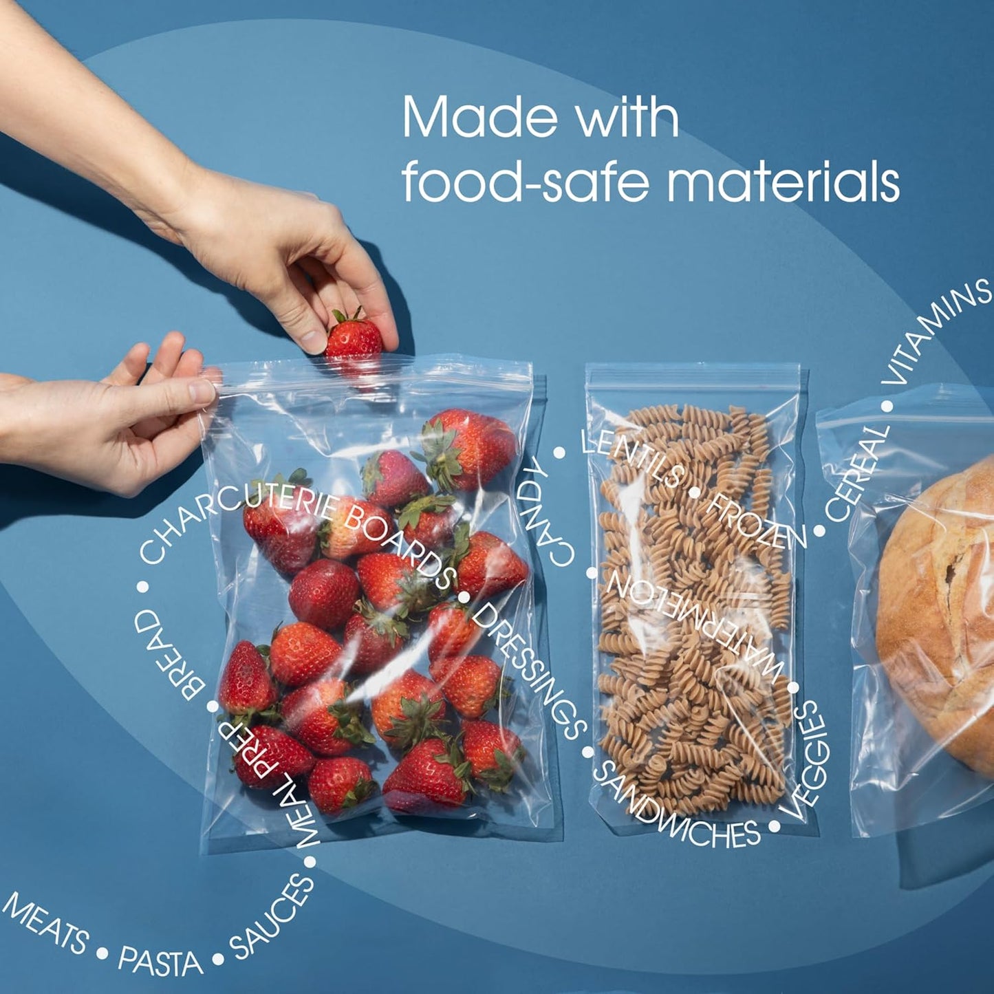 Spartan Industrial - 16” X 24” (250 Count) 2 Mil Clear Reclosable Zip Plastic Poly Bags with Resealable Lock Seal Zipper