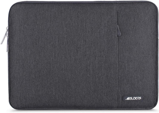 MOSISO Laptop Case 14 inch, 14 inch Laptop Sleeve Compatible with HP Lenovo Dell ASUS Acer, HP Stream, Dell Latitude, Lenovo IdeaPad, Polyester Vertical Computer Sleeve Bag with Pocket, Space Gray