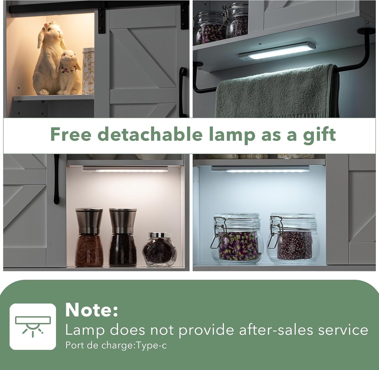 Bathroom Wall Cabinet Over Toilet Sliding Door 23x19 Inch Farmhouse Medicine Cabinet with Towel Bar Motion Sensor Light Adjustable Shelves White Above Toilet Storage for Laundry or Kitchen