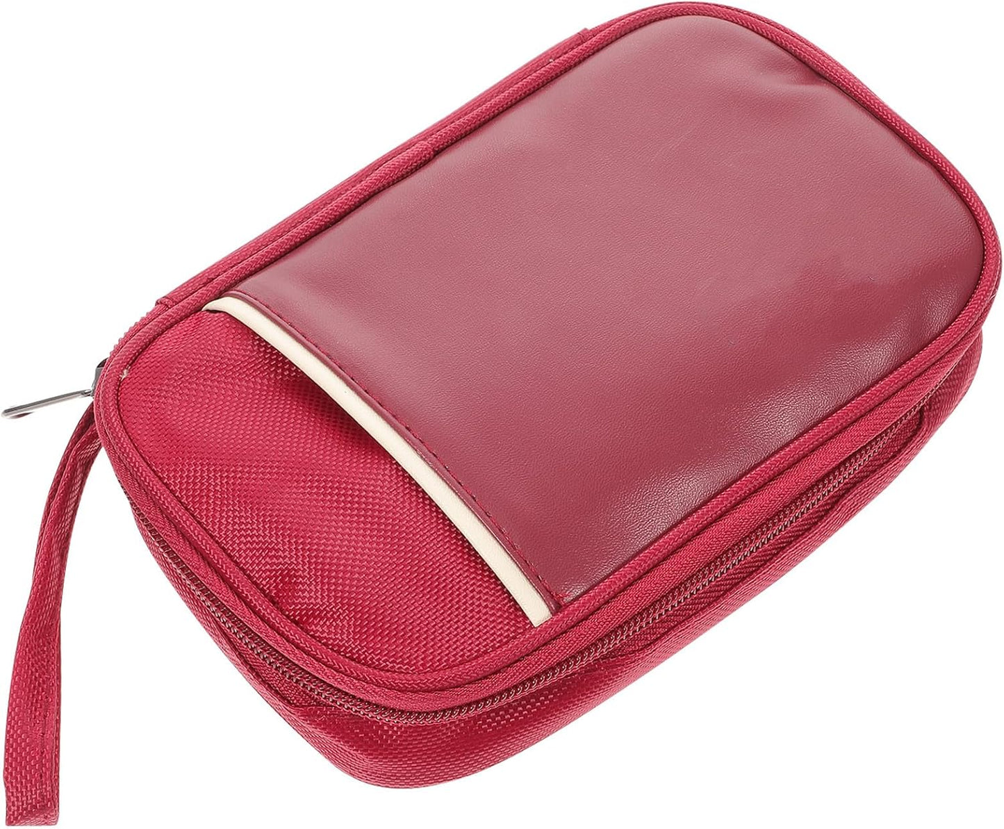 Travel Cord Organizer Pouch Accessories Storage Case for Charger Cables Earphones with Smooth Zip Closure Compact Travel Tech Essential for Women