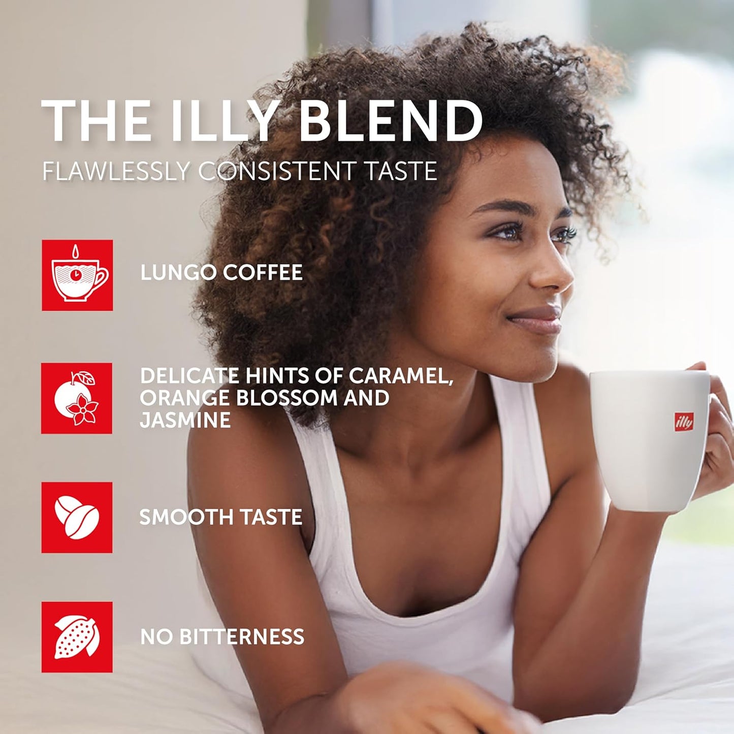 illy Aluminum Espresso Pods - Compatible with Nespresso Machines - Classico Lungo Roast Coffee - Mild & Balanced - Notes Of Caramel, Orange Blossom & Jasmine - 10 Count (Pack of 20)