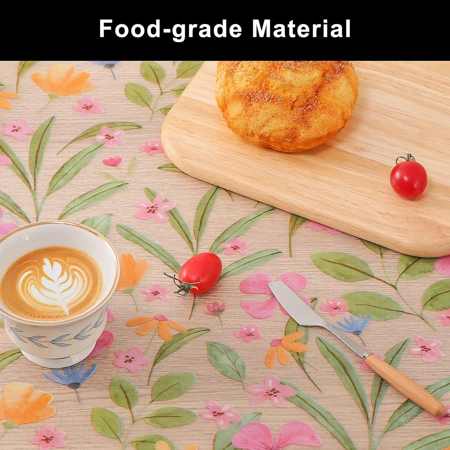 Cooyes Shelf Liner – Premium Non-Adhesive Cabinet & Drawer Liner for Kitchen – Waterproof Shelf Paper with Modern Pattern – Durable EVA Cabinet Mat – Easy to Cut （23.6" W x 360" L）