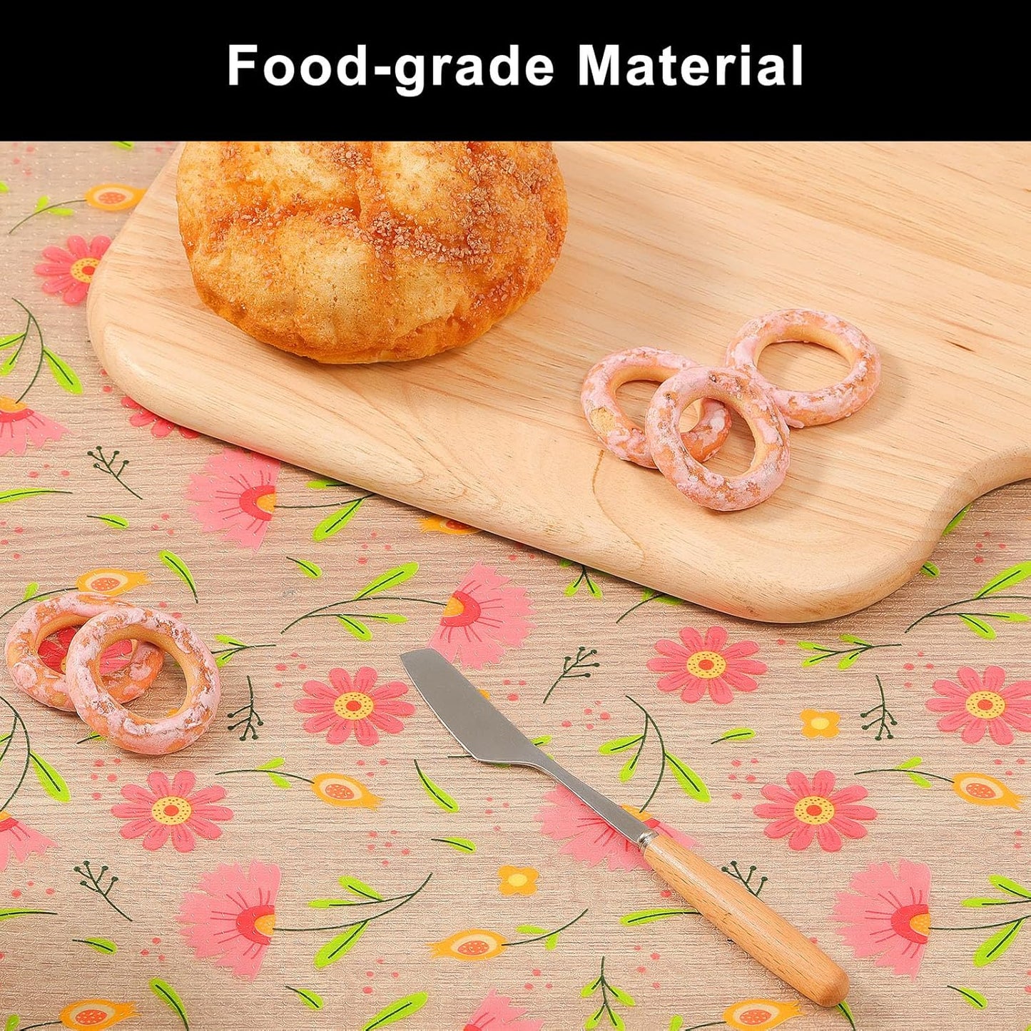 Cooyes Shelf Liner – Premium Non-Adhesive Cabinet & Drawer Liner for Kitchen – Waterproof Shelf Paper with Modern Pattern – Durable EVA Cabinet Mat – Easy to Cut (17.5" W x 360" L)
