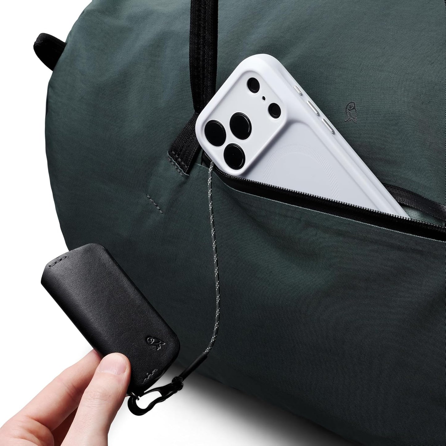 Bellroy Venture Ready Duffel 55L (large-format travel bag with streamlined organization and rugged materials) - DeepOcean
