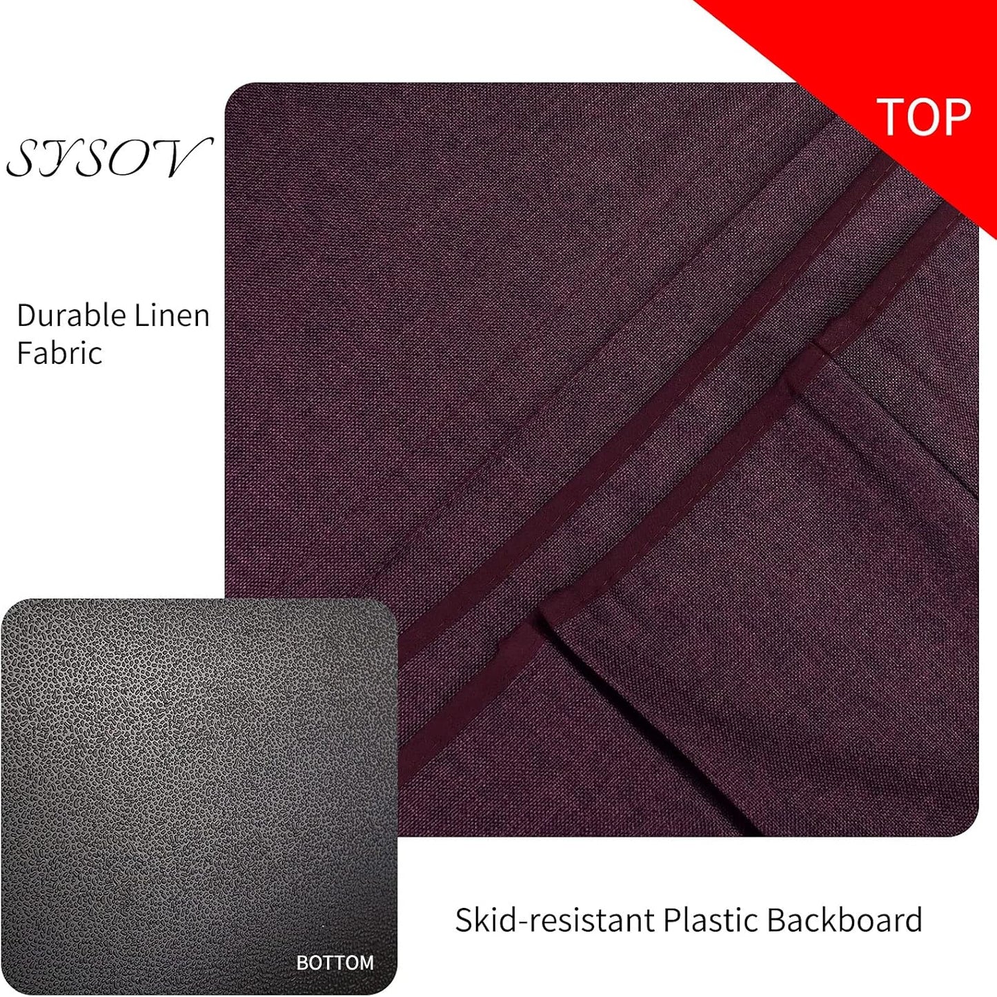 Bedside Caddy Bedside Storage Organizer Magazine Phone Tablet iPad Remote Holder, Organizer Caddy for Home College Dorm Bed, Sofa, Bunk Bed (Purple)