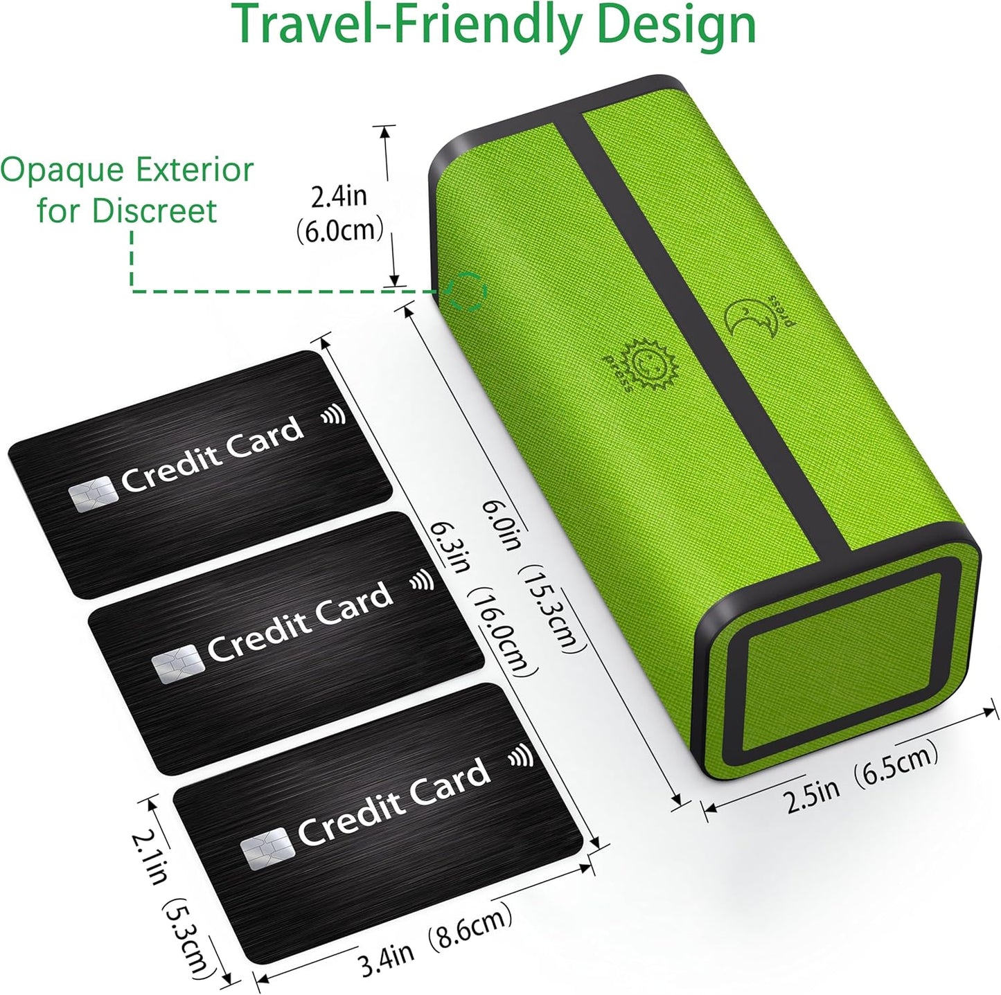 Weekly Pill Organizer 2 Times a Day, 7-Day Large Travel Pill Box 7 Day, Am Pm Twice Daily Pill Case with Removable Compartments, Weekly Vitamin Container for Medicine Supplement (Green)