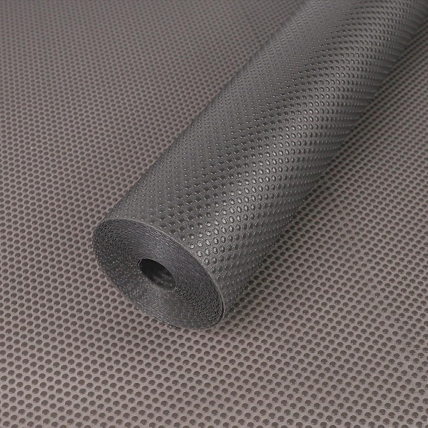 FLPMIX Clear Cabinet Shelf Liner: 11-inch Waterproof Kitchen Drawer Liner - Easy to Cut Non-Adhesive Small Cupboard Mat for Pantry Refrigerator 11" x 240" Translucent Grey