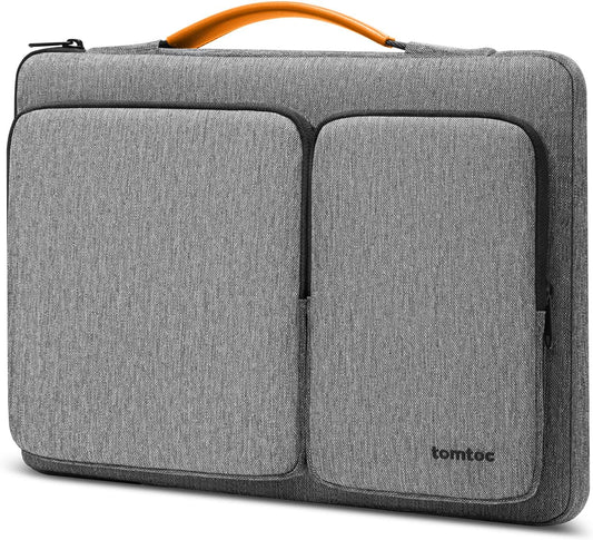 tomtoc 360 Protective Laptop Sleeve for 2025 14-inch MacBook Pro M5/M4/M3/M2 Pro/Max A3434 A3401 2025-2021, 13.5-14.4 Inch Surface Laptop 7/6/5/Studio 2/1, Water-Resistant Carrying Case