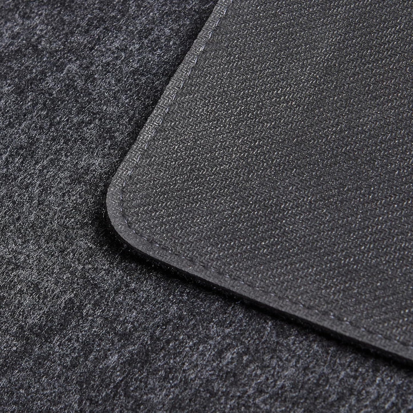 Premium Felt Desk Mat | Large 15.75" x 36" | Multifunctional Desk Pad for Home Office | Dark Gray