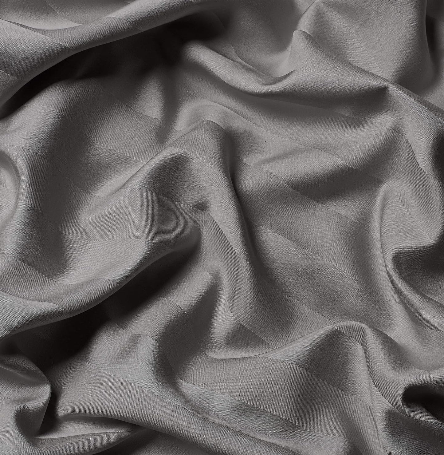 King Pillowcases by Pure Bamboo, Genuine 100% Organic Viscose Derived from Bamboo, Luxuriously Soft & Cooling, Double Stitching, Envelope Closure (2 King Pillowcases, Jacquard Stone)
