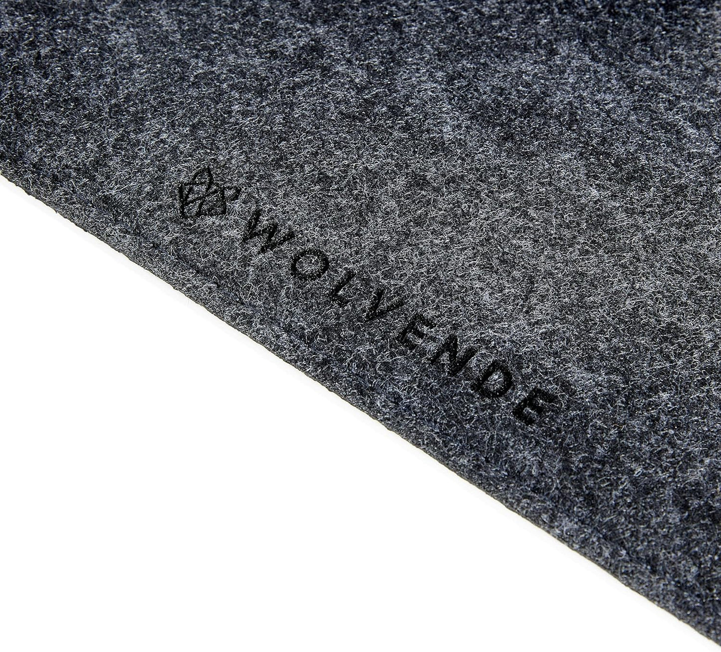 Premium Felt Desk Mat | Small 12" x 27.5" Multifunctional Desk Pad for Home Office | Dark Gray